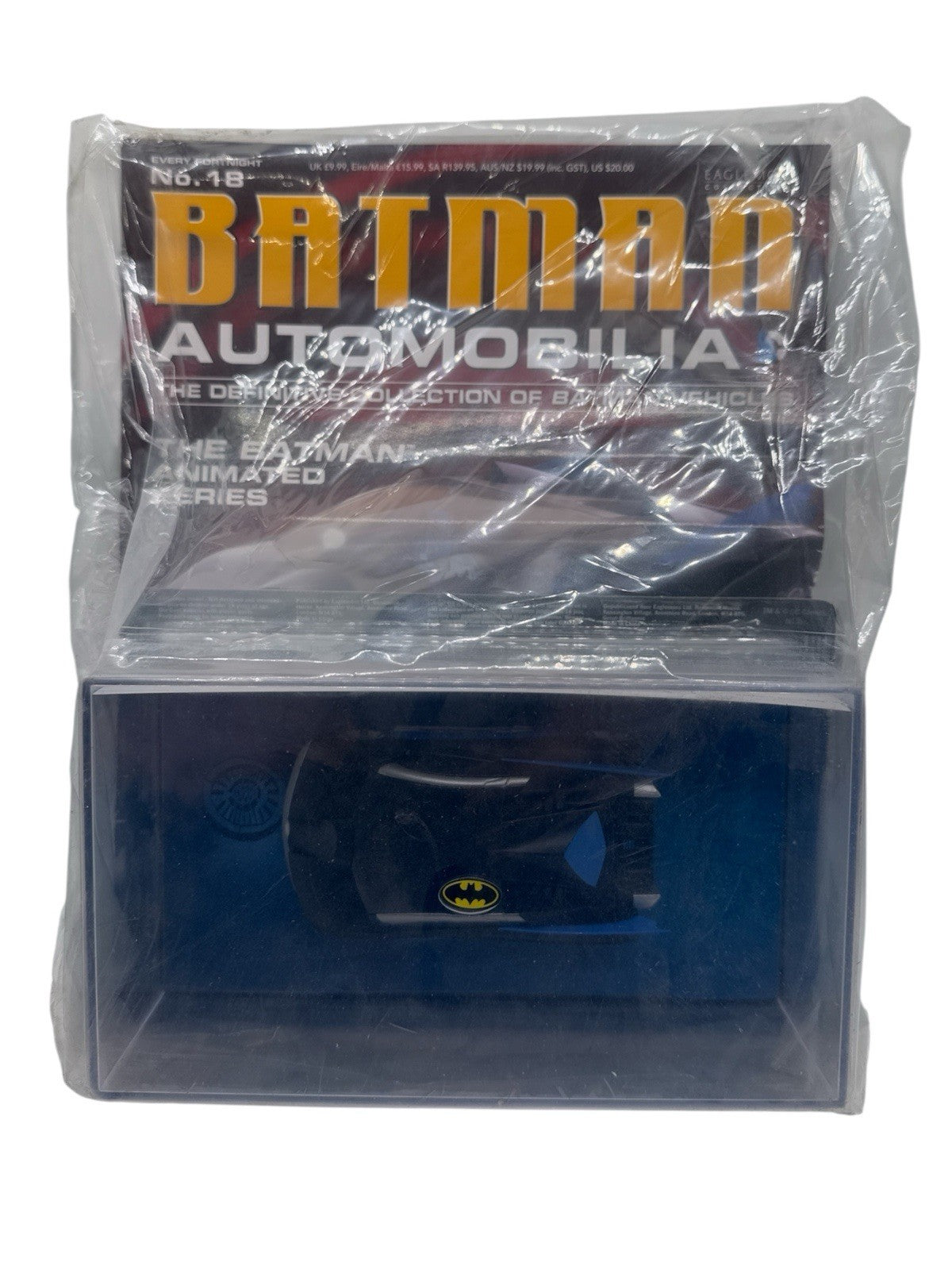 Eaglemoss Batman Automobilia #18 Batmobile Animated Series 1:43 Model & Magazine