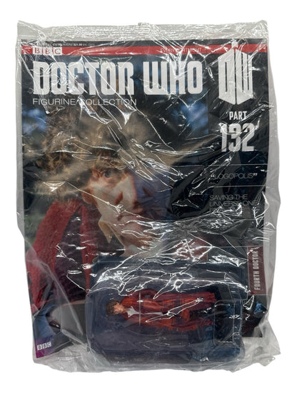 Eaglemoss Doctor Who Figurine Collection #132 The Fourth Doctor w/ Magazine