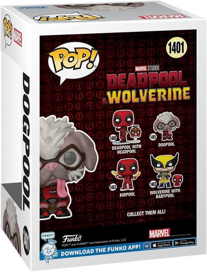 Funko Pop! Marvel Deadpool & Wolverine #1401 Dogpool Vinyl Figure