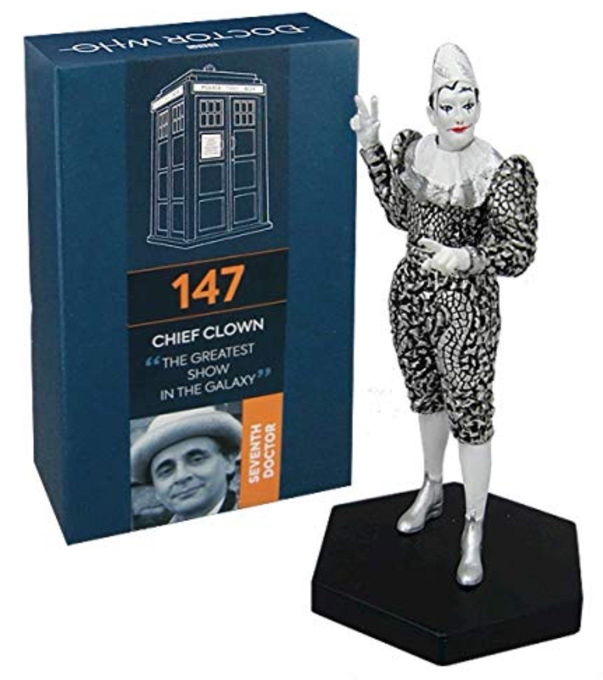 Eaglemoss Doctor Who Figurine Collection #147 Chief Clown w/ Magazine