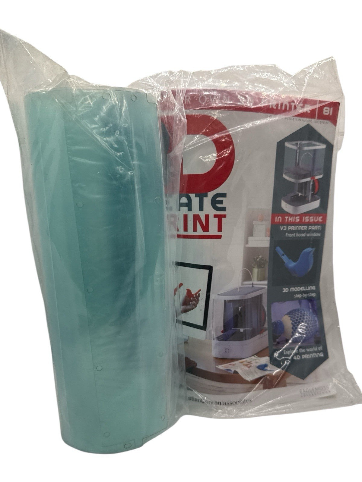 Eaglemoss Build a 3D Printer – Issue 81 with Parts & Magazine