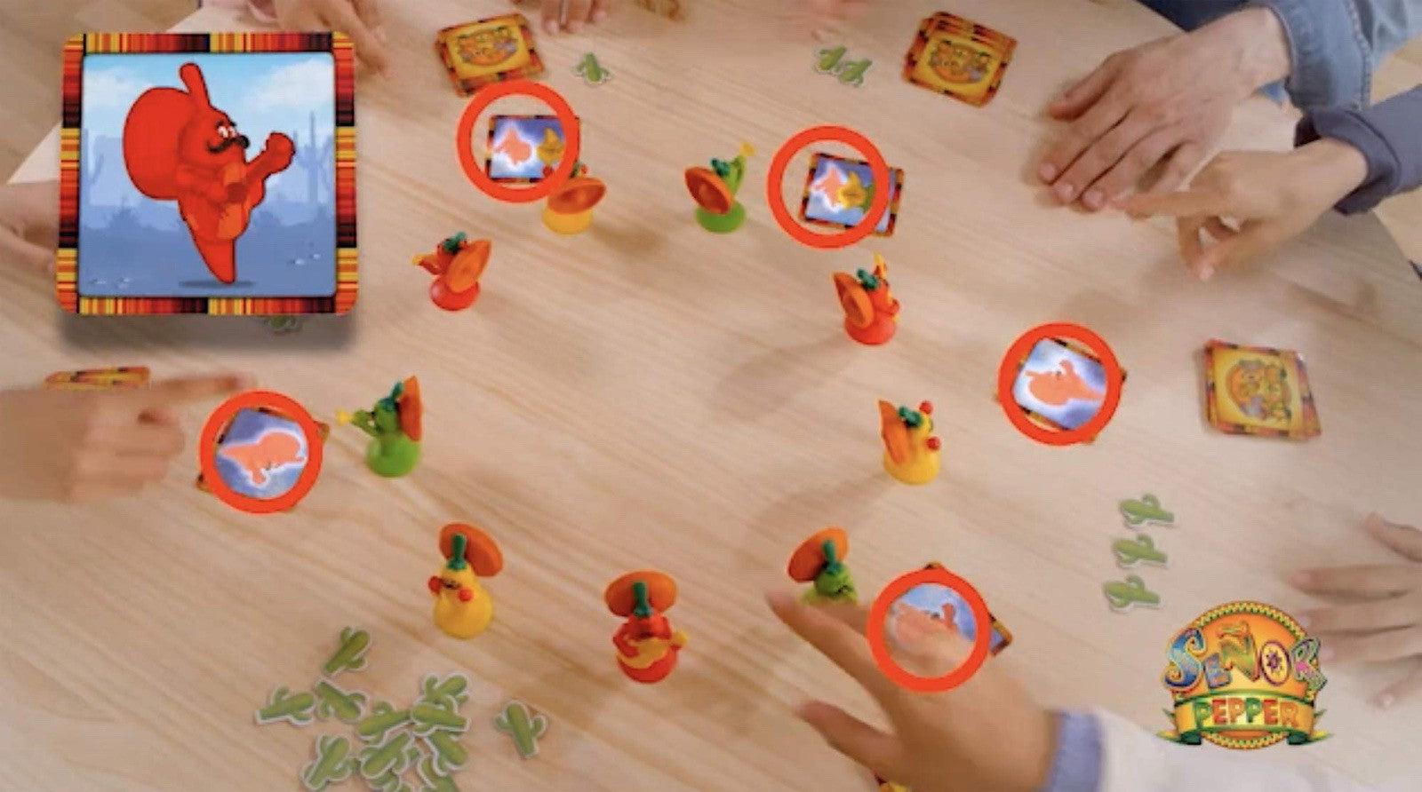 Senor Pepper Board Game By University Games Age 4+