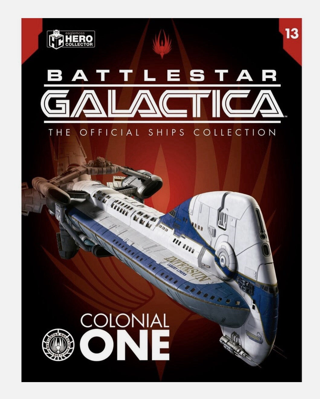 Eaglemoss Battlestar Galactica Colonial One Ship | Official Collection