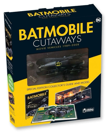 Eaglemoss Batmobile Cutaways: The Movie Vehicles 1989-2012 Plus Collectible