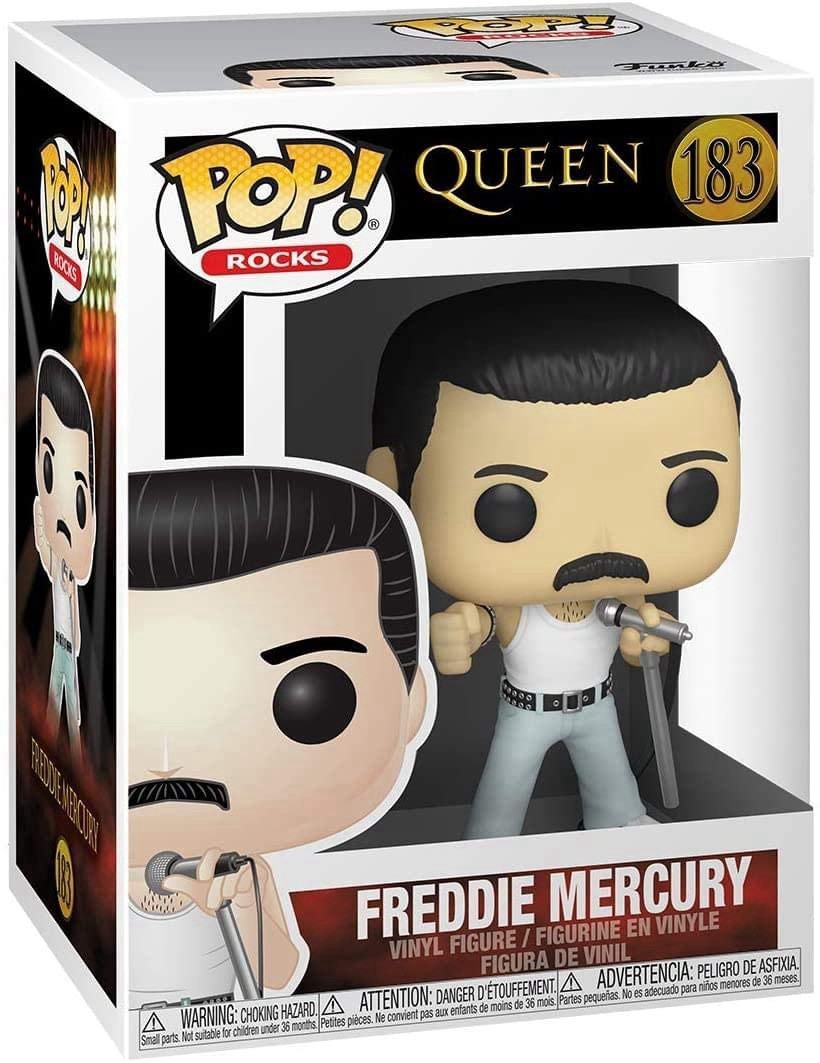 Funko Pop! Rocks Queen Freddie Mercury Radio Gaga #183 Vinyl Figure