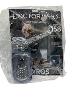 Eaglemoss Doctor Who Figurine Collection #158 Davros Genesis of the Daleks & Mag