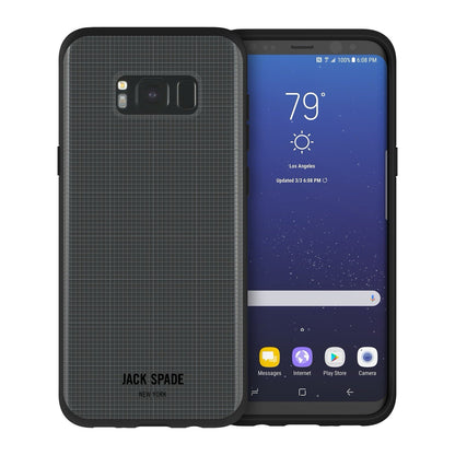 Jack Spade New York Printed Clear Case Samsung S8+ Case