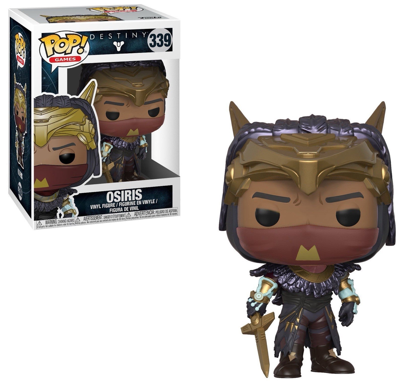 Funko Pop Games Destiny Osiris #339 Vinyl Figure Collectible
