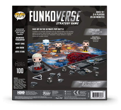 FunkoVerse - Game Of Thrones Strategy Game - Funko Games - Brand New Sealed