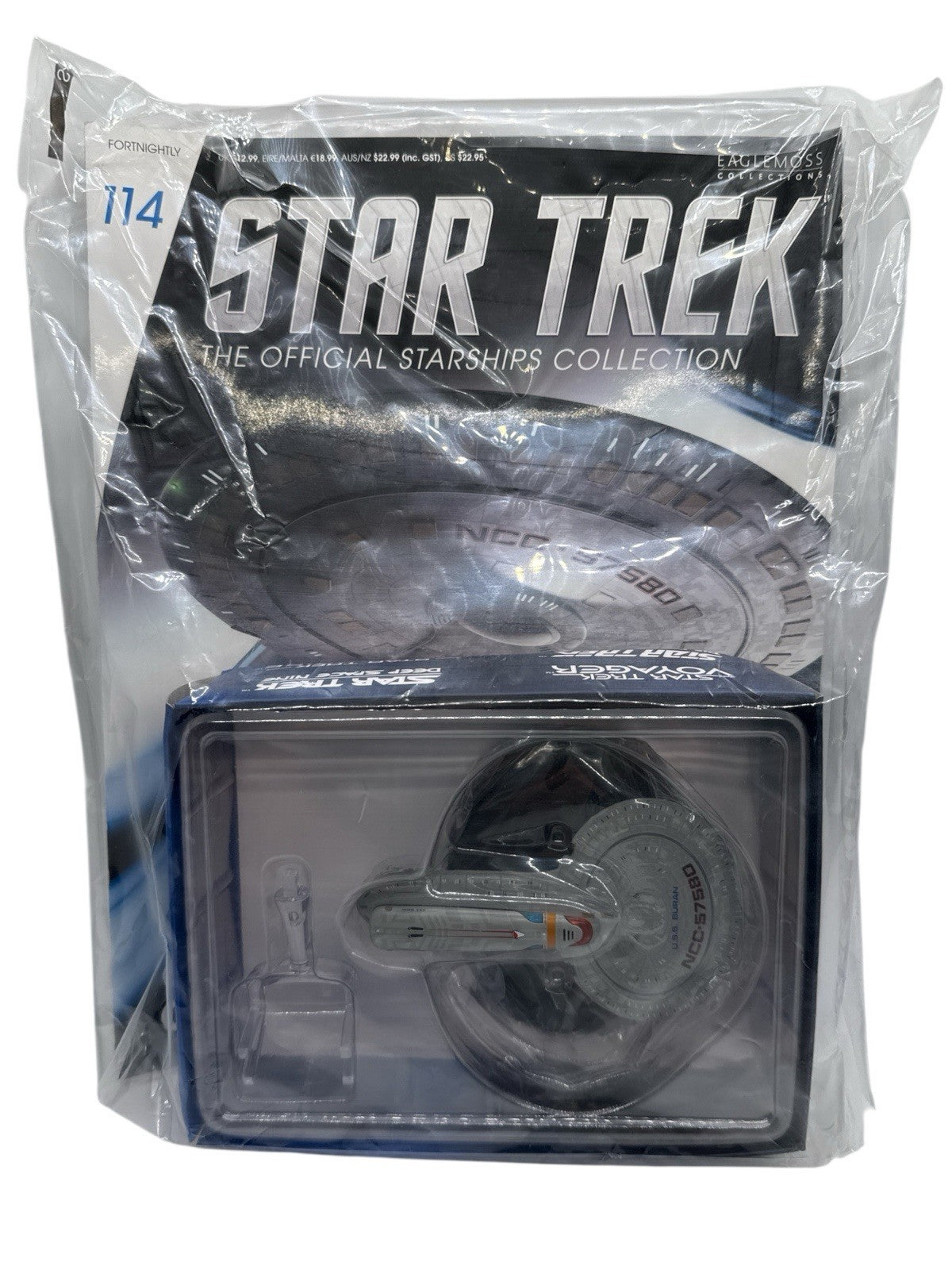 Eaglemoss Star Trek Starships #114 Challenger Class NCC-57580 Figure & Magazine
