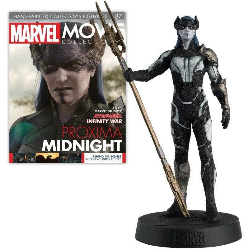 Eaglemoss Marvel Movie Collection #87 Proxima Midnight Figurine w/ Magazine IW