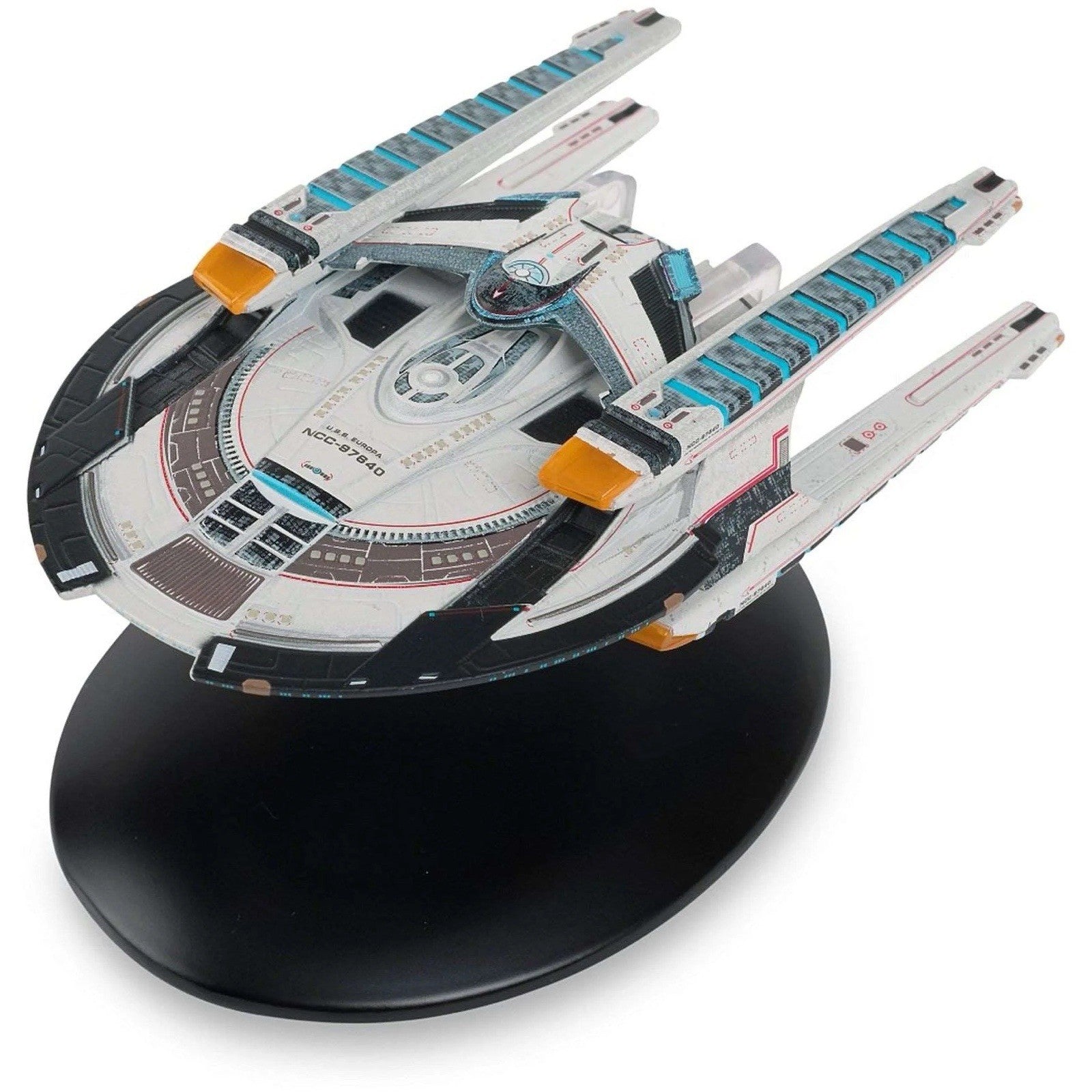 Eaglemoss Star Trek Online U.S.S. Europa NCC-97640 Model Figure + Magazine