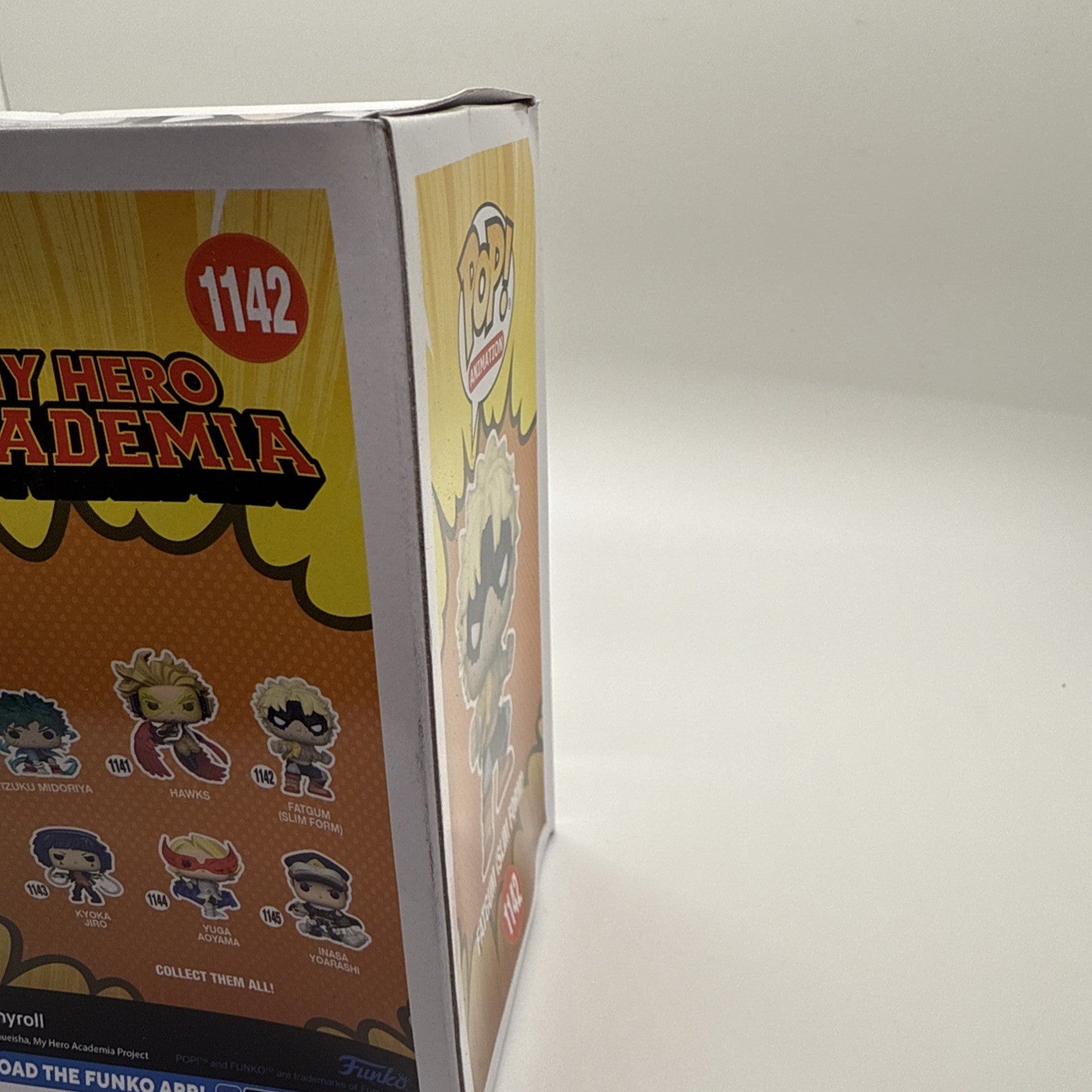 Funko Pop! My Hero Academia - Fatgum (Slim Form) 1142 Vinyl Figure (Damaged Box)