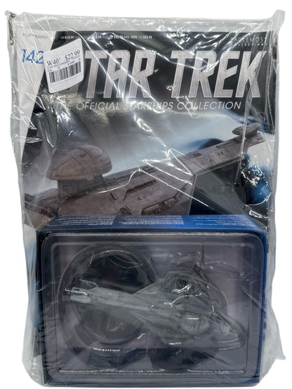 Eaglemoss Star Trek Starships Collection #142 Promellian Battle Cruiser & Mag