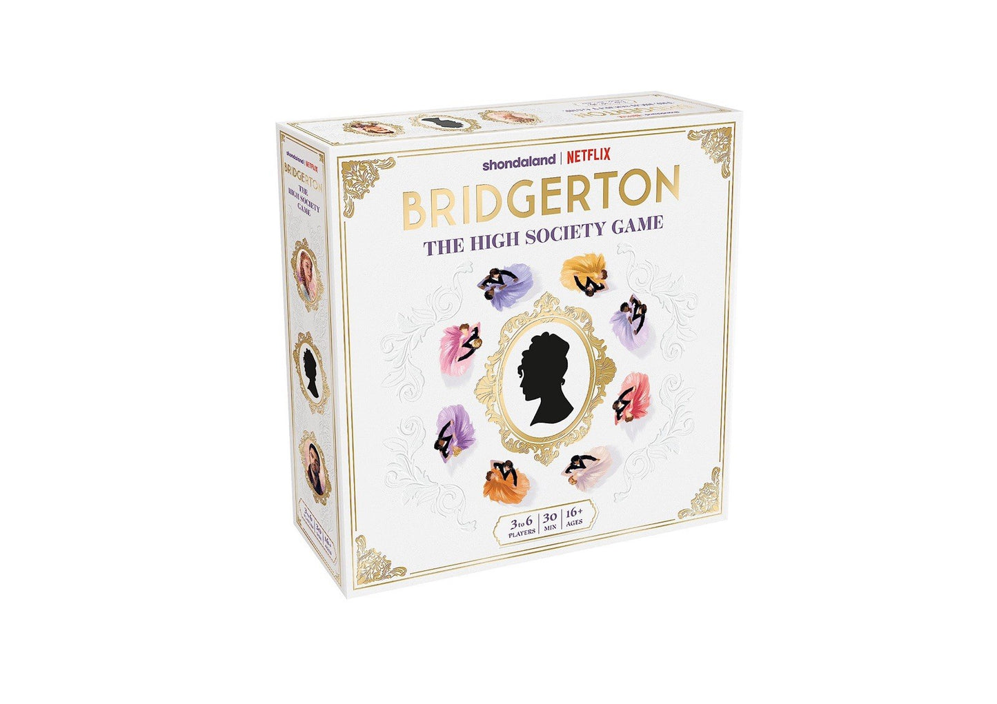 Bridgerton The High Society Game Netflix Card Board Game 3–6 Players Ages 16+