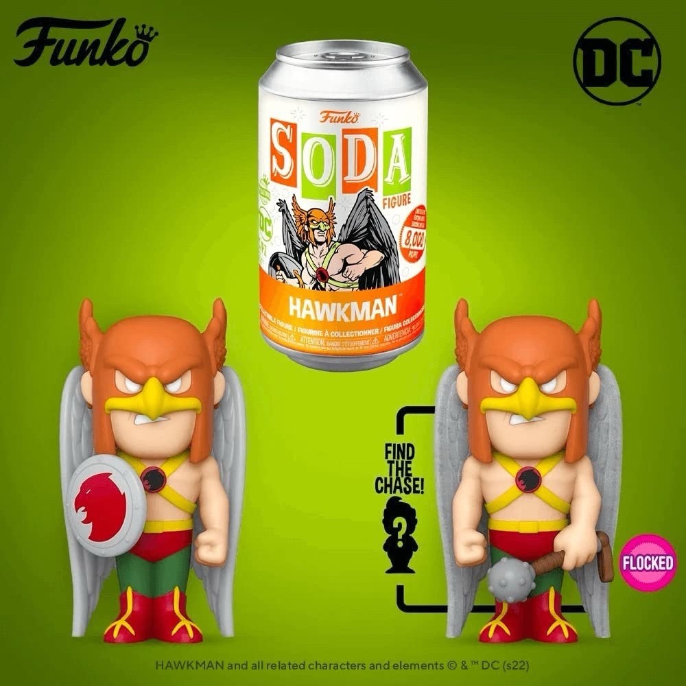 Funko Vinyl Soda Figure - DC Comics Hawkman - Chance Of Chase