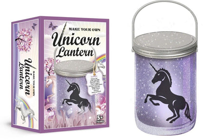 Make Your Own Unicorn LED Lantern Gift Kit - Purple