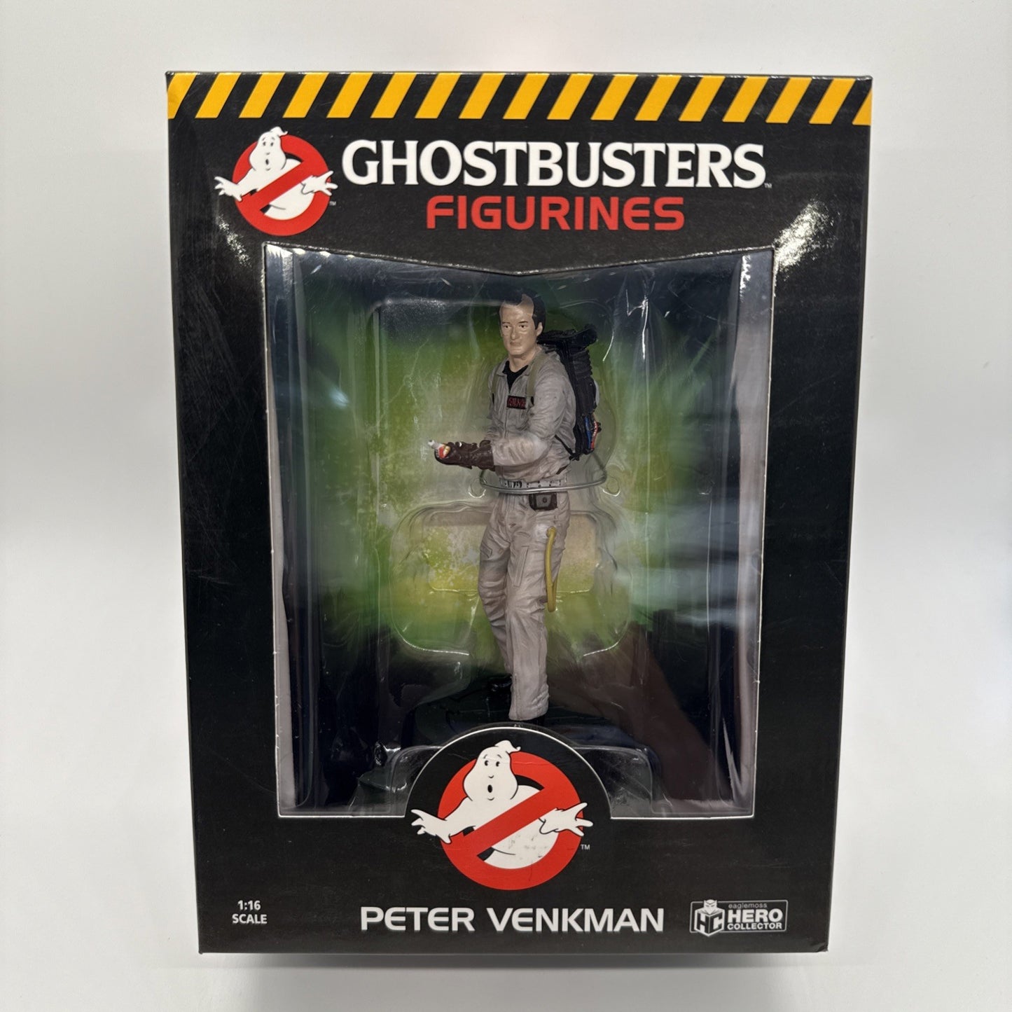 Ghostbusters Peter Venkman Figurine 1:16 Scale Eaglemoss Hero Collector Boxed