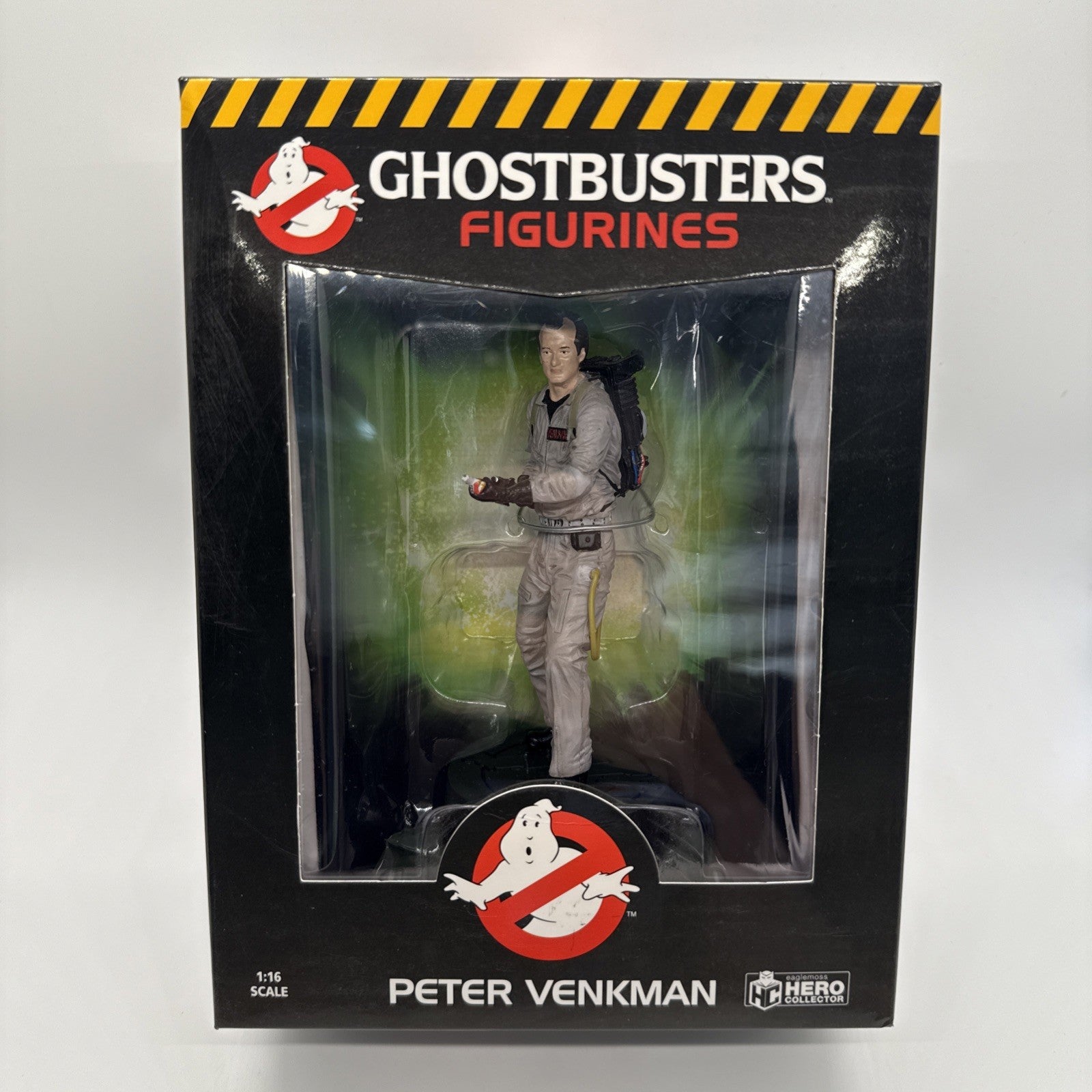 Ghostbusters Peter Venkman Figurine 1:16 Scale Eaglemoss Hero Collector Boxed