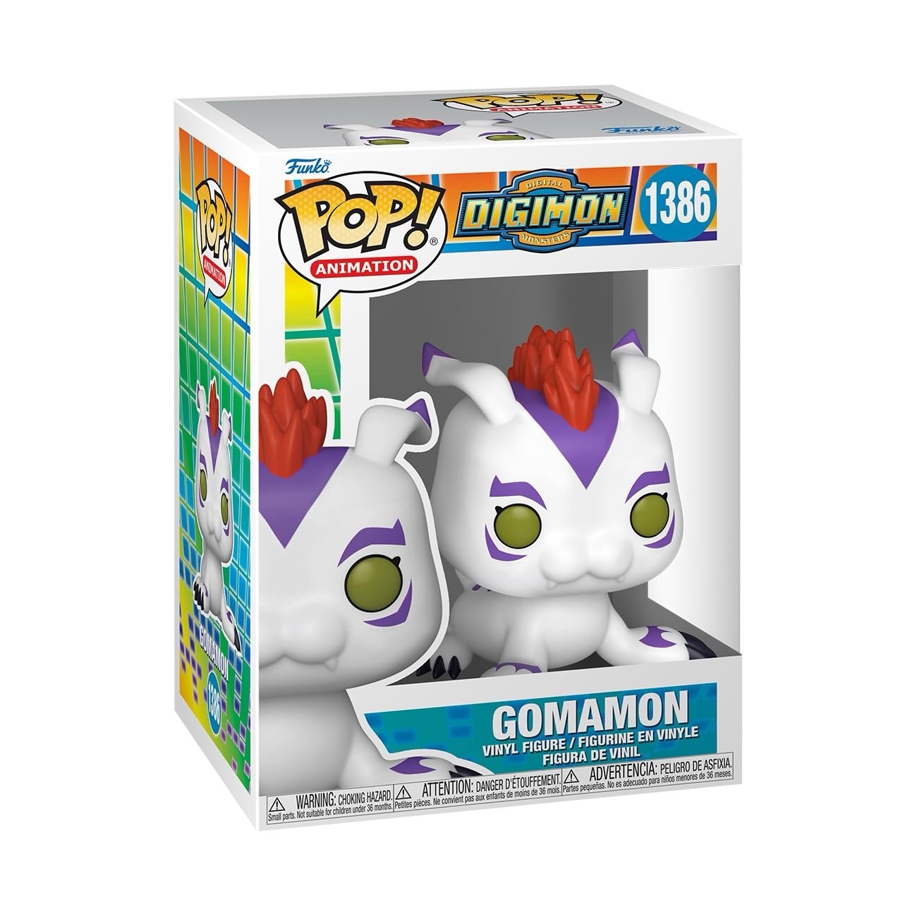 Funko Pop! Digimon Digital Monsters - Gomamon #1386 (Damaged Box)