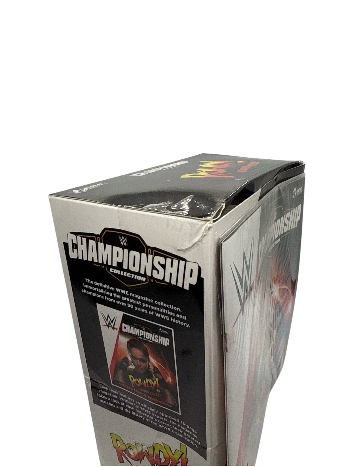 Eaglemoss WWE Championship Collection Ronda Rousey Figure w/ Magazine Box Damage