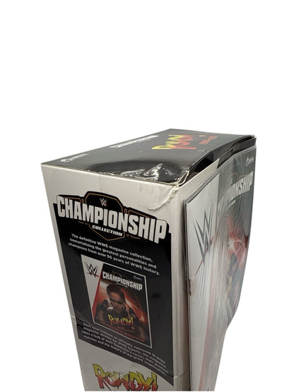 Eaglemoss WWE Championship Collection Ronda Rousey Figure w/ Magazine Box Damage