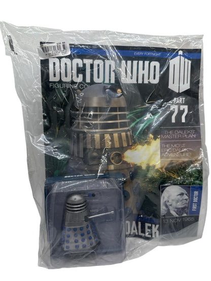 Eaglemoss Doctor Who Figurine Collection #77 Flamethrower Dalek w/ Magazine