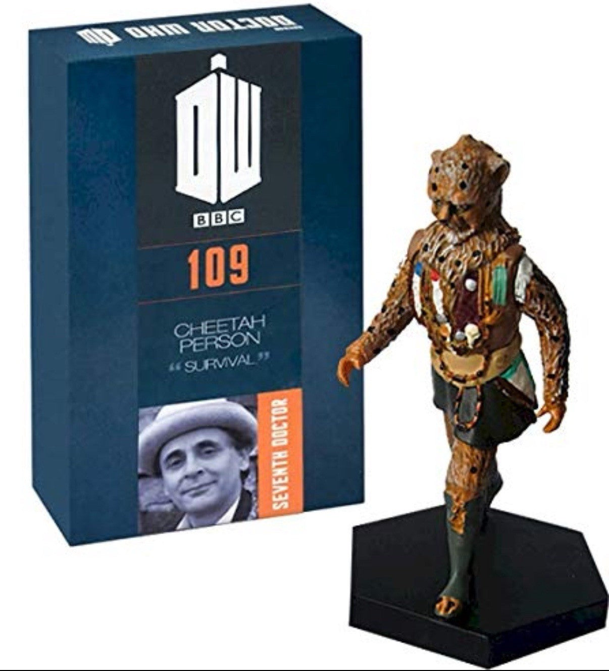 Eaglemoss Doctor Who Figurine Collection #109 Cheetah Person w/ Magazine