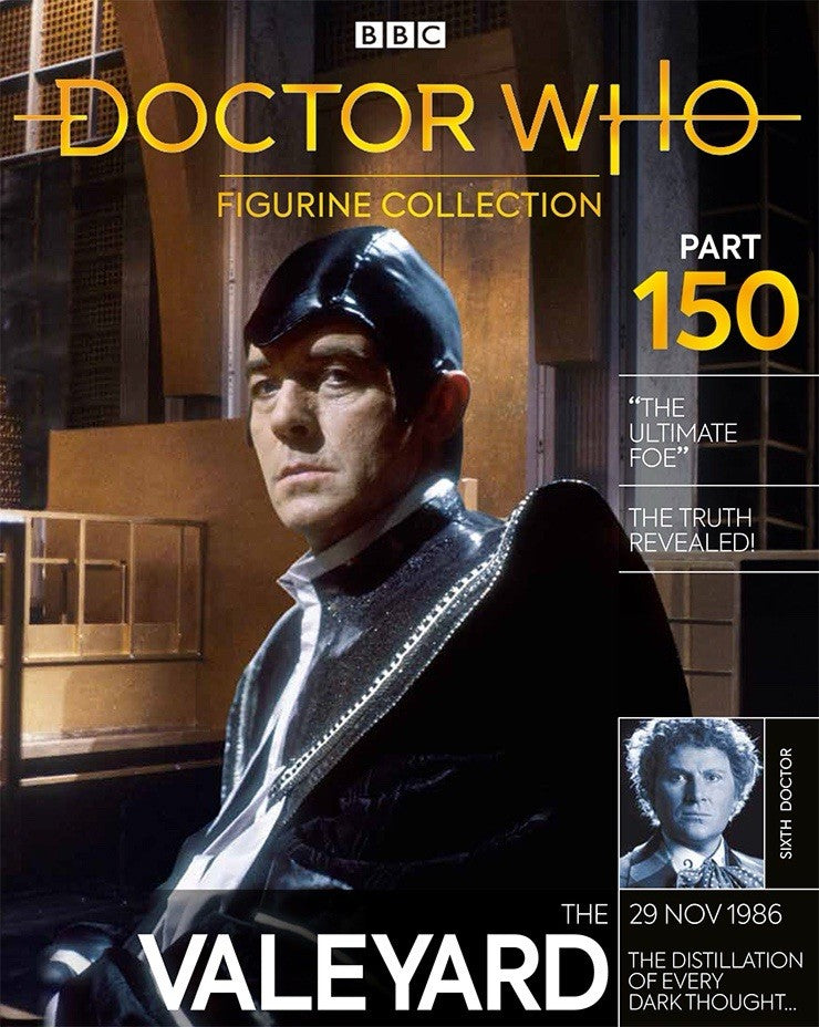 Eaglemoss Doctor Who Figurine Collection #150 The Valeyard w/ Magazine