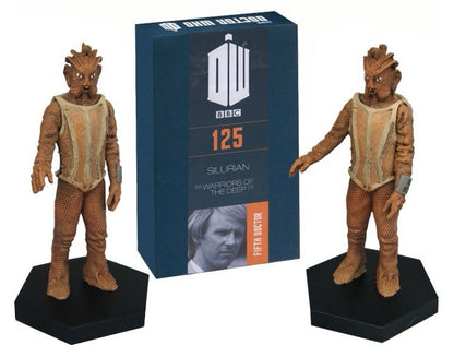Eaglemoss Doctor Who Figurine Collection #125 Silurian w/ Magazine