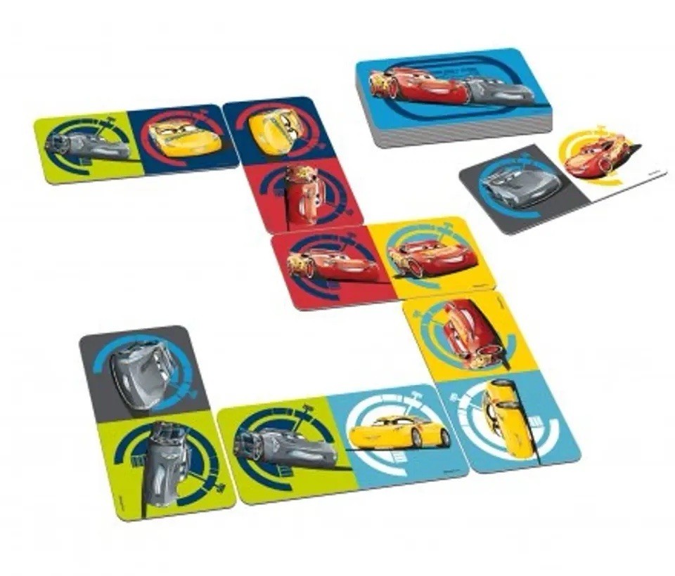 Cars 3 Giant Easy Domino Floor Game - Tactic