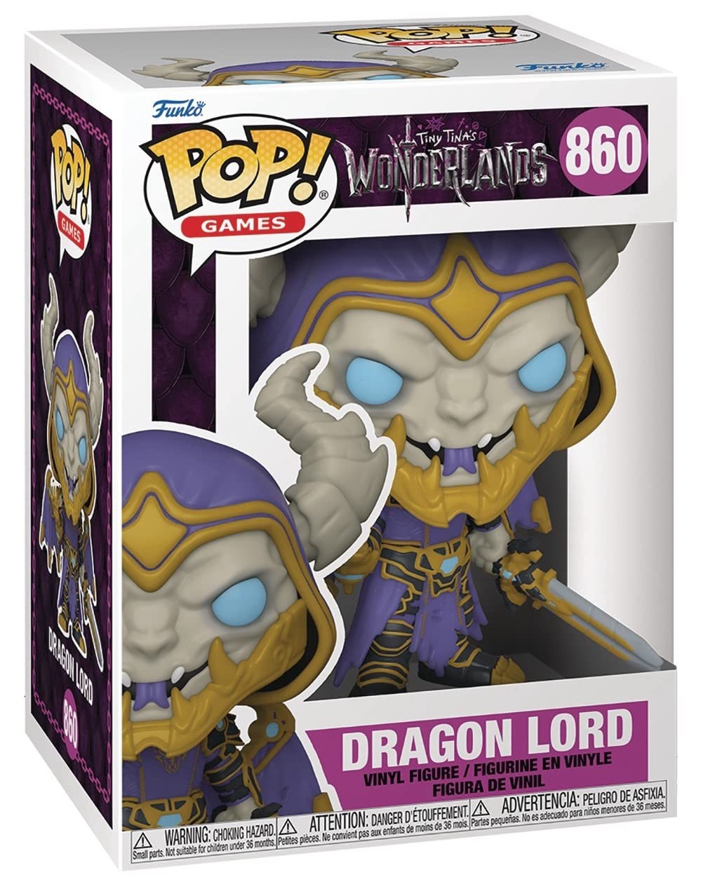 Funko Pop! Tiny Tina’s Wonderlands - Dragon Lord #860 (Damaged Box)