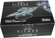 Eaglemoss Star Trek Picard Seven of Nine’s Fenris Ranger Ship with Magazine