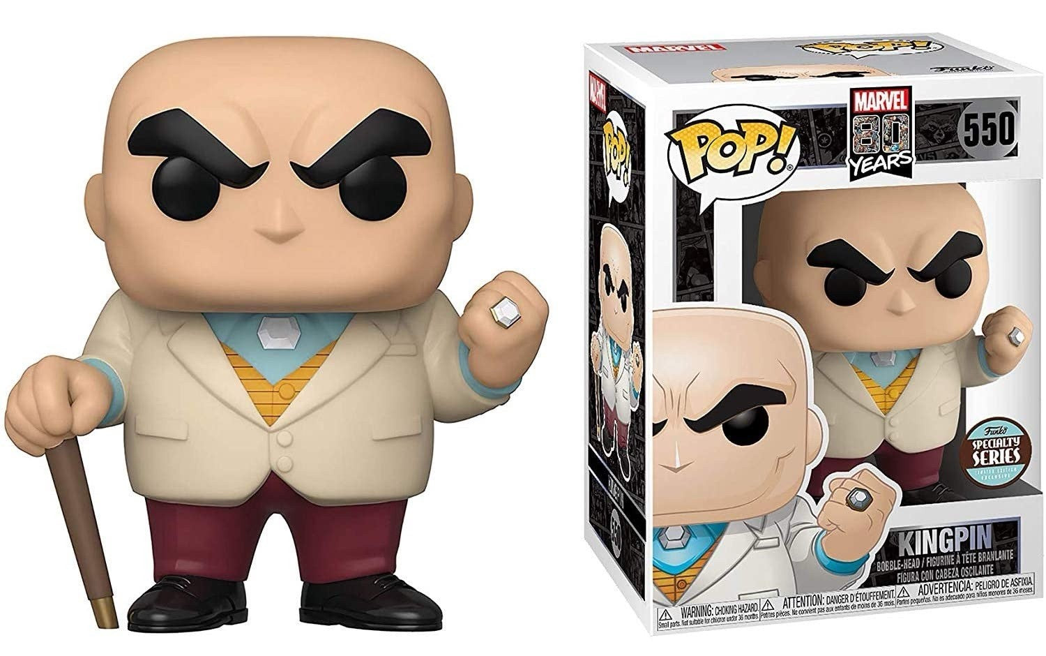 Funko Pop! Marvel 80 Years Kingpin #550 Specialty Series Limited Edition
