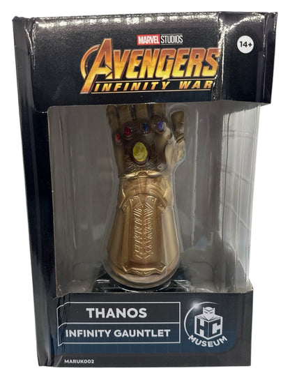 Marvel Avengers Infinity War Thanos Infinity Gauntlet Fig HC Museum (Box Damage)