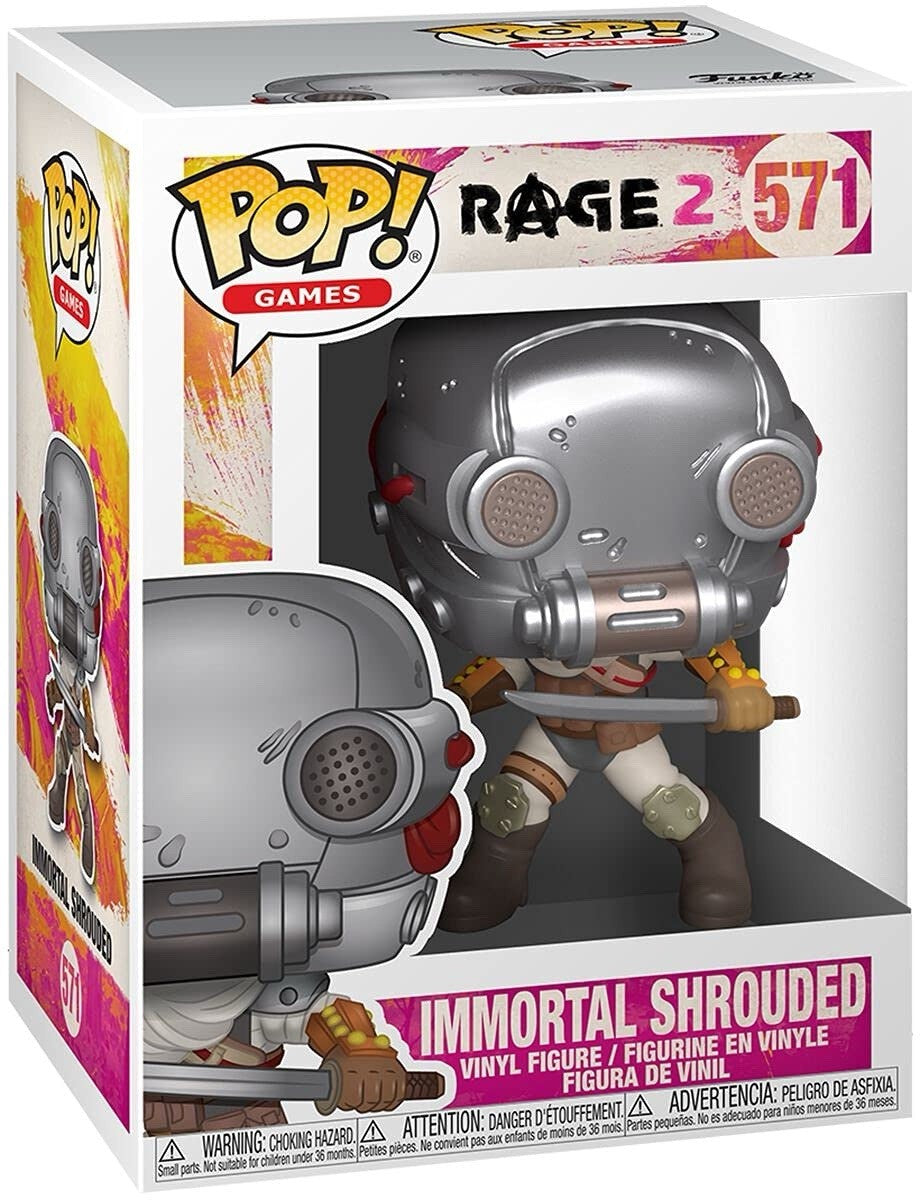 Funko Pop! Games Rage 2 Immortal Shrouded #571 Vinyl Figure