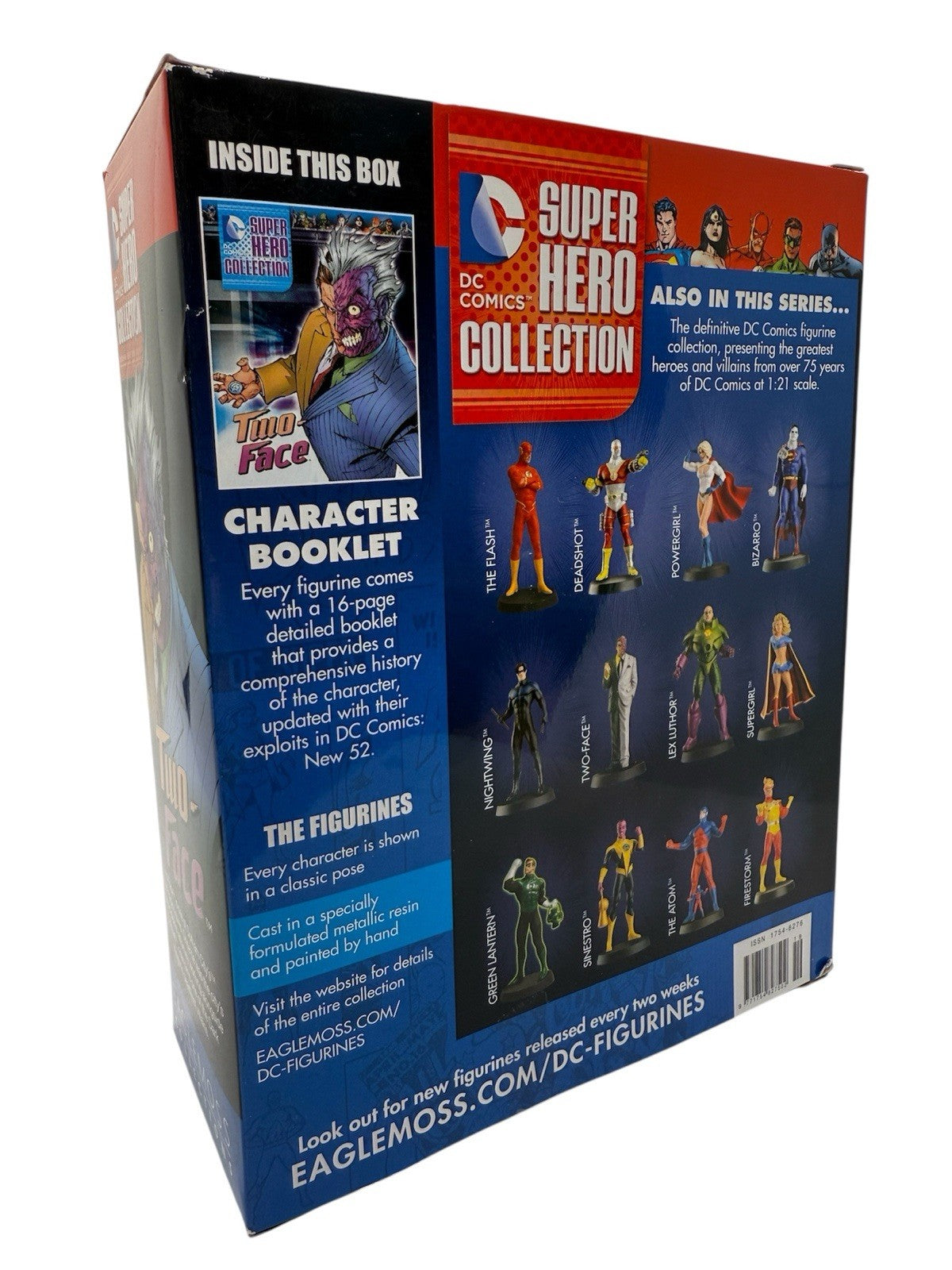 Eaglemoss DC Super Hero Collection Two-Face Figurine with Magazine