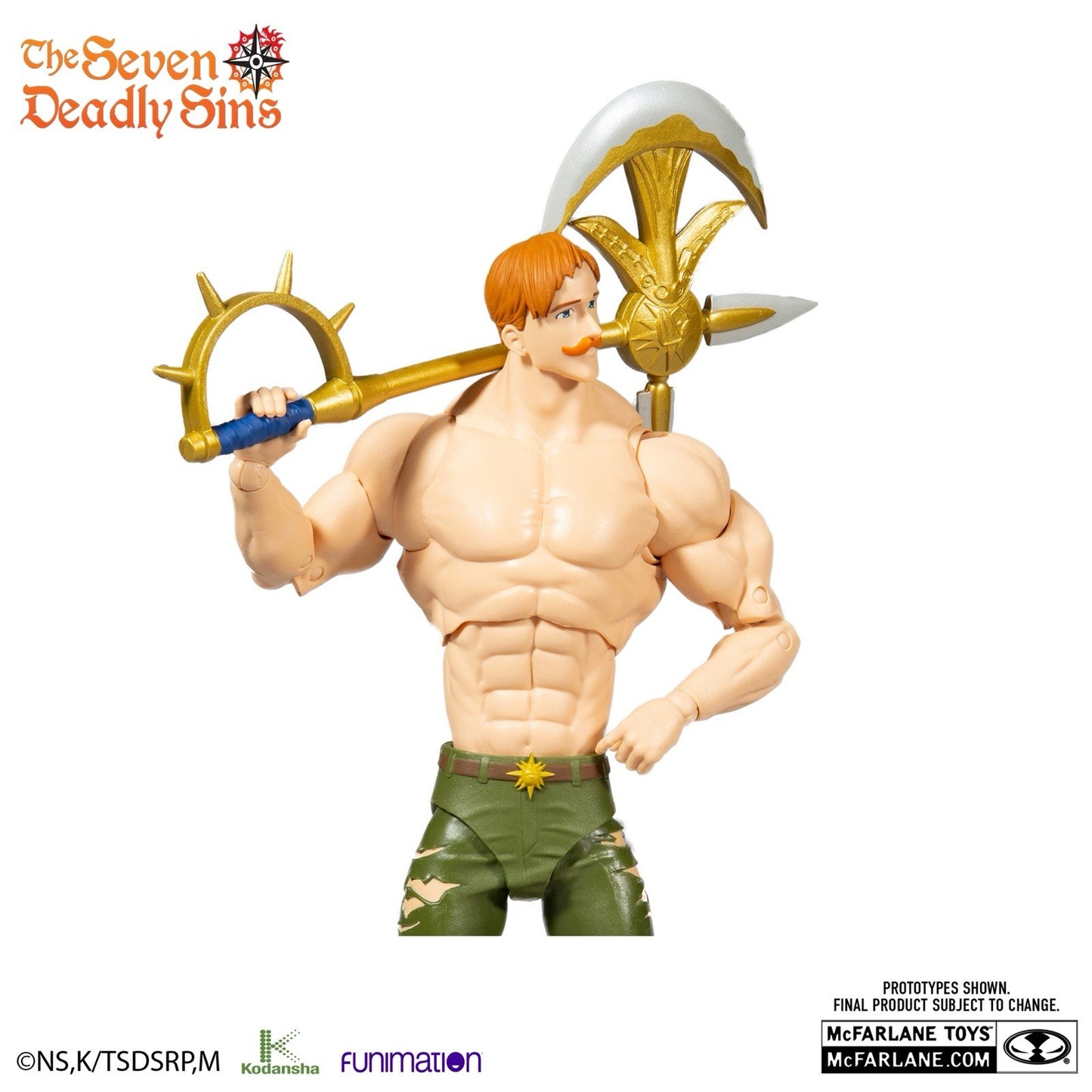 McFarlane Toys Seven Deadly Sins - Escanor 7 Inch Figure