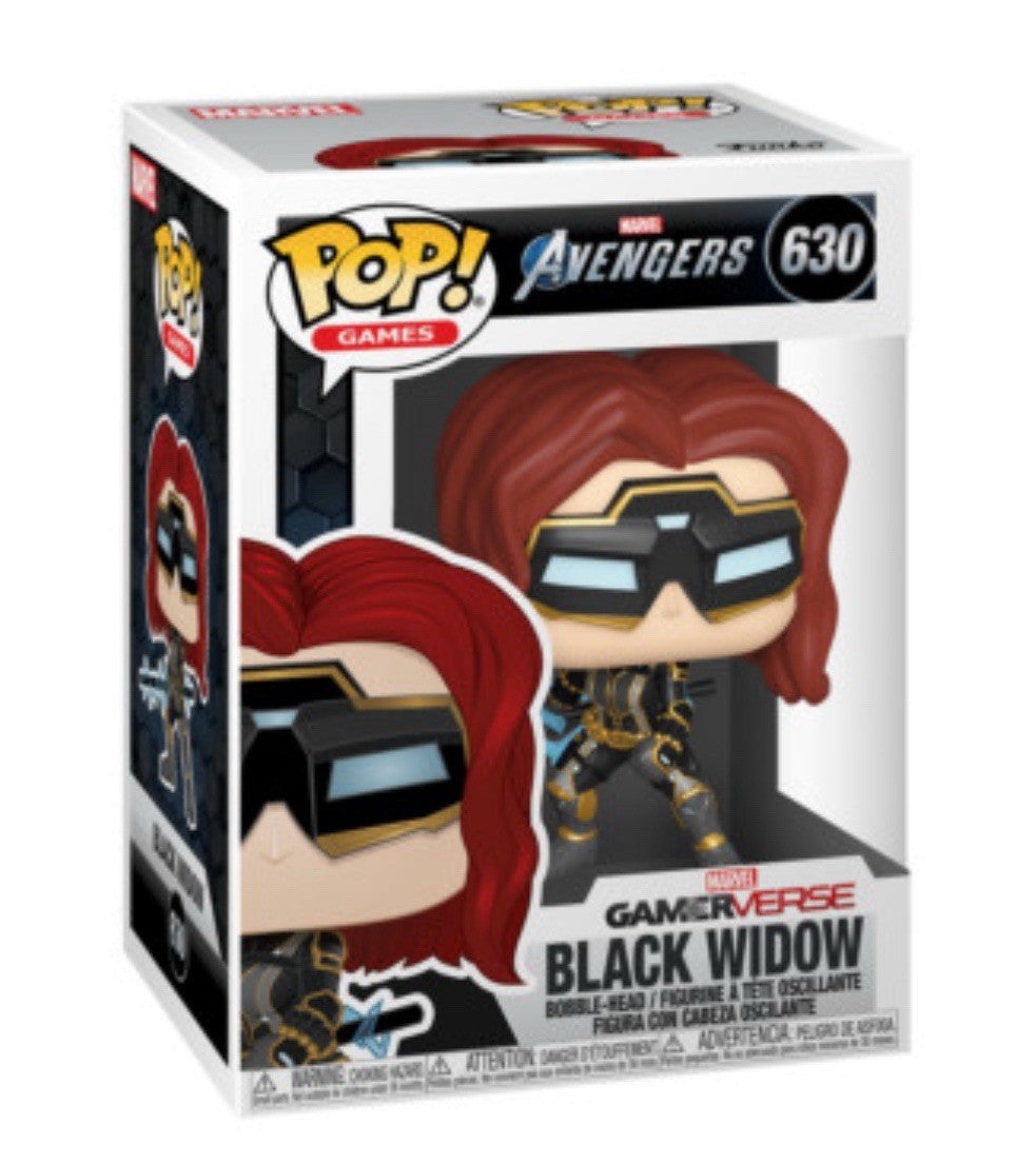 Funko Pop! Marvel Avengers Gamerverse Black Widow #630 Vinyl Bobble-Head