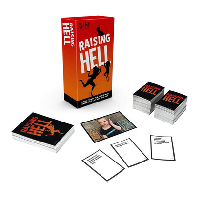 Raising Hell Card Game A Party Game For Adults Who Know Kids Can Be A Real Pain