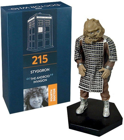 Eaglemoss Doctor Who Figurine Collection #215 Stygron with Magazine