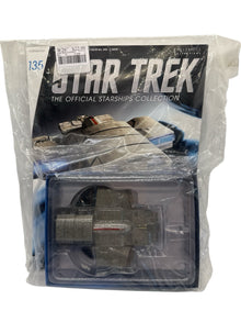 Star Trek Eaglemoss Official Starships Collection #135 Dala’s Delta Flyer & Mag