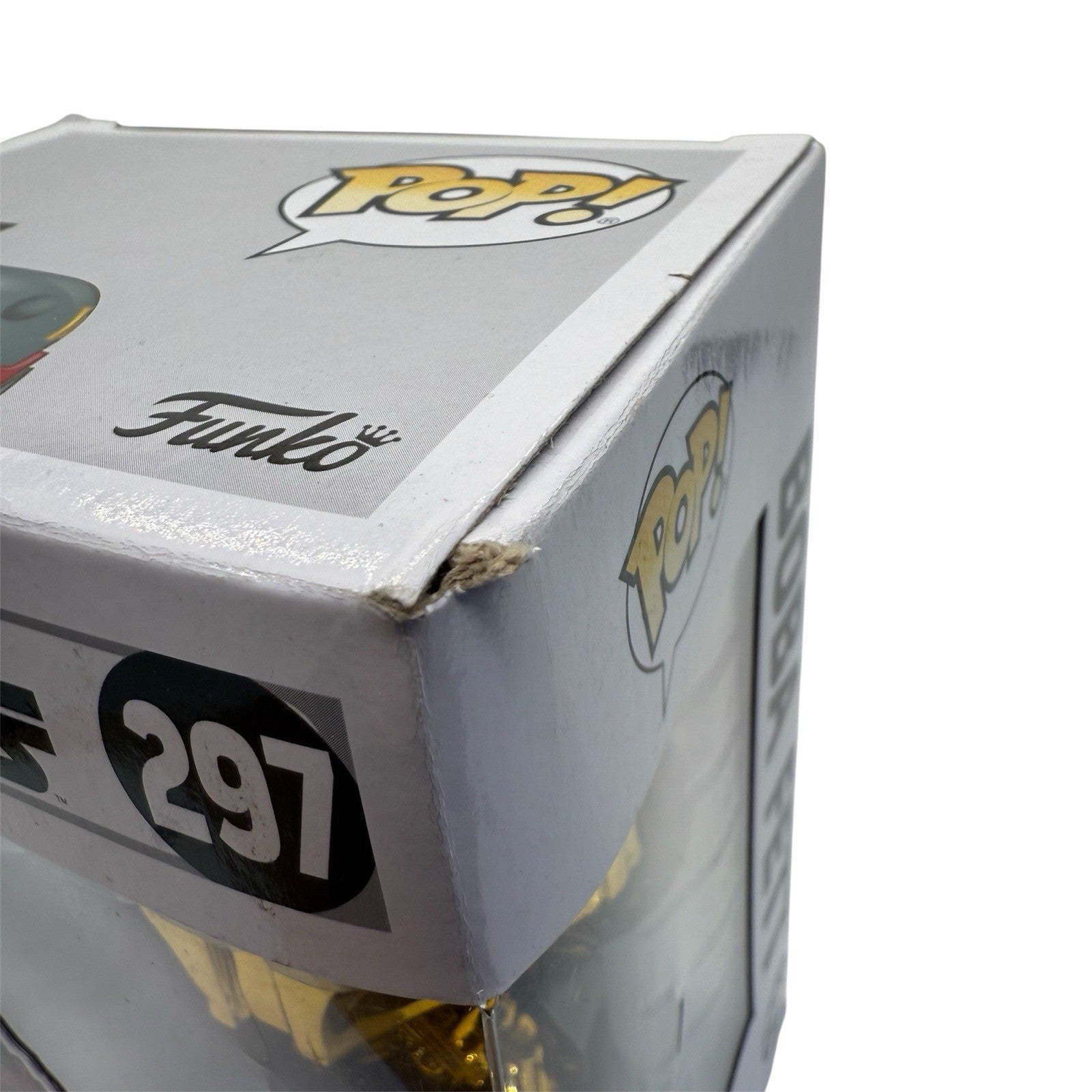 Funko Pop! Star Wars #297 Boba Fett Gold Chrome 2019 GC Exclusive (Box Worn)