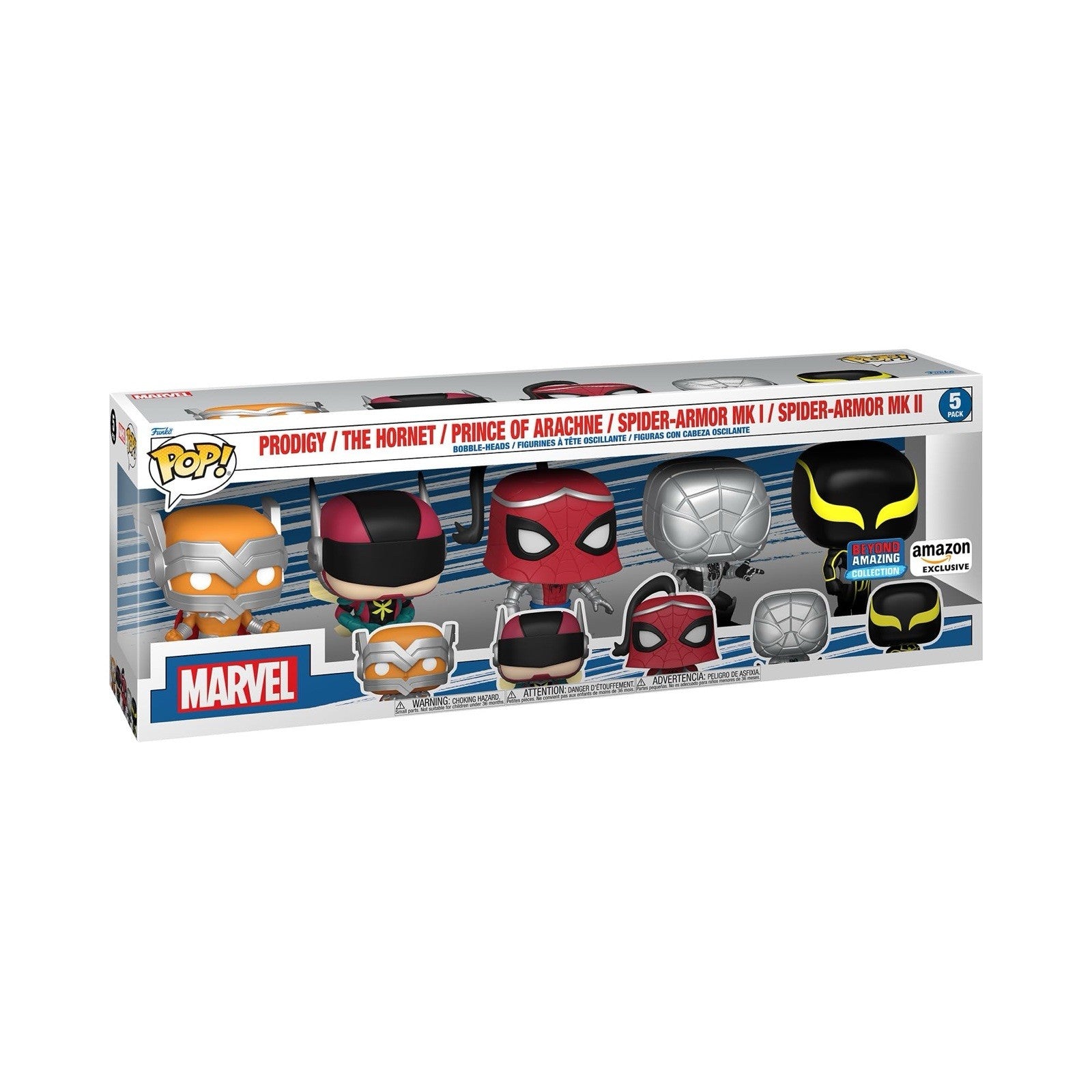Funko Pop! Marvel - Spider-Man: Year of the Spider 5 Pack Amazon Exclusive