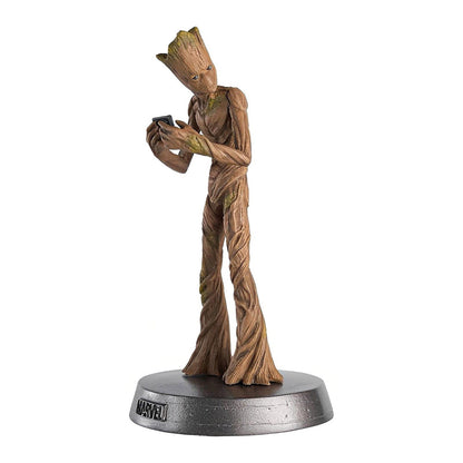 Eaglemoss Hero Heavyweights Marvel Avengers Groot Metal Statue Figure w/ Tin Box