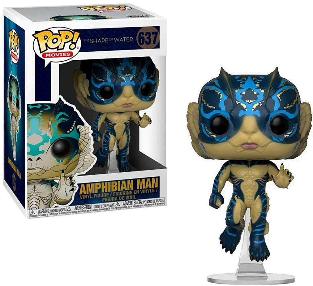 Funko Pop Movies The Shape of Water Amphibian Man Vinyl Figure #637