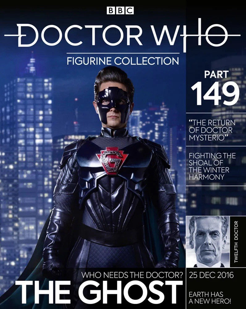 Eaglemoss Doctor Who Figurine Collection #149 The Ghost w/ Magazine