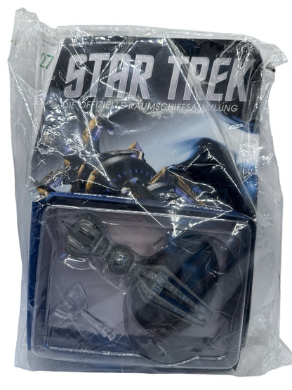 Eaglemoss Star Trek Starships #27 Krenim Temporal Weapon Ship w/ German Magazine