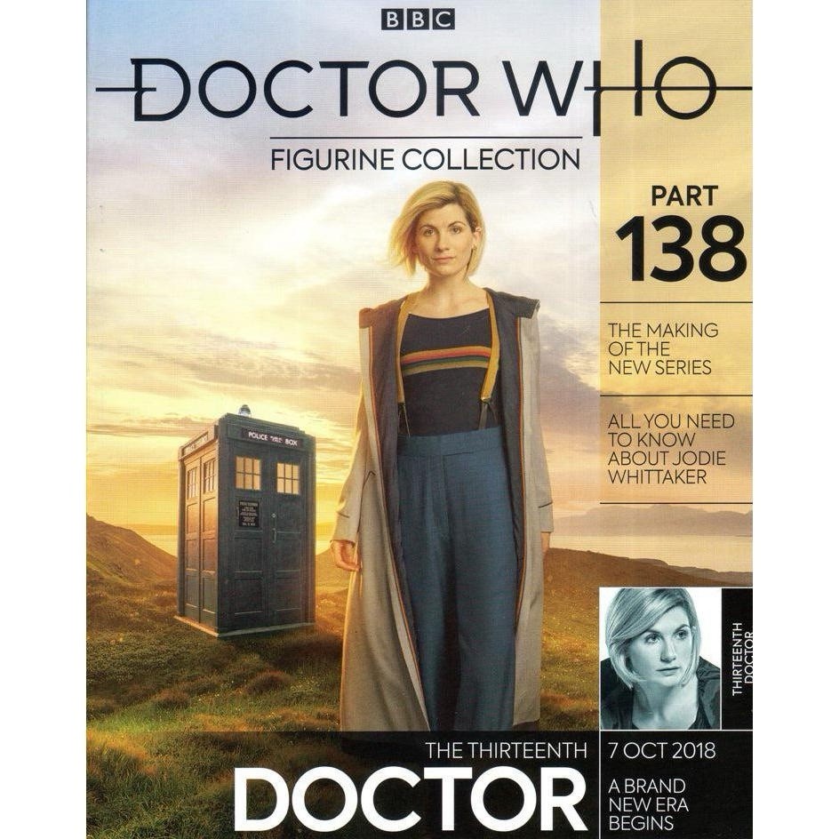 Eaglemoss Doctor Who Figurine Collection #138 Thirteenth Doctor w/ Magazine