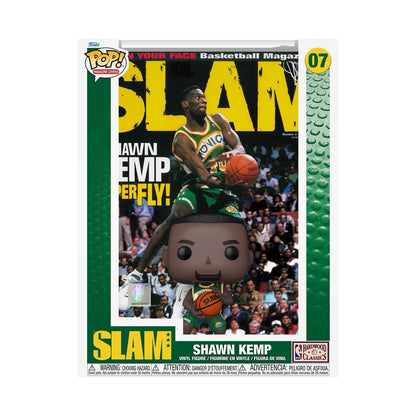 Funko POP! NBA Magazine Covers: SLAM - Shawn Kemp #07